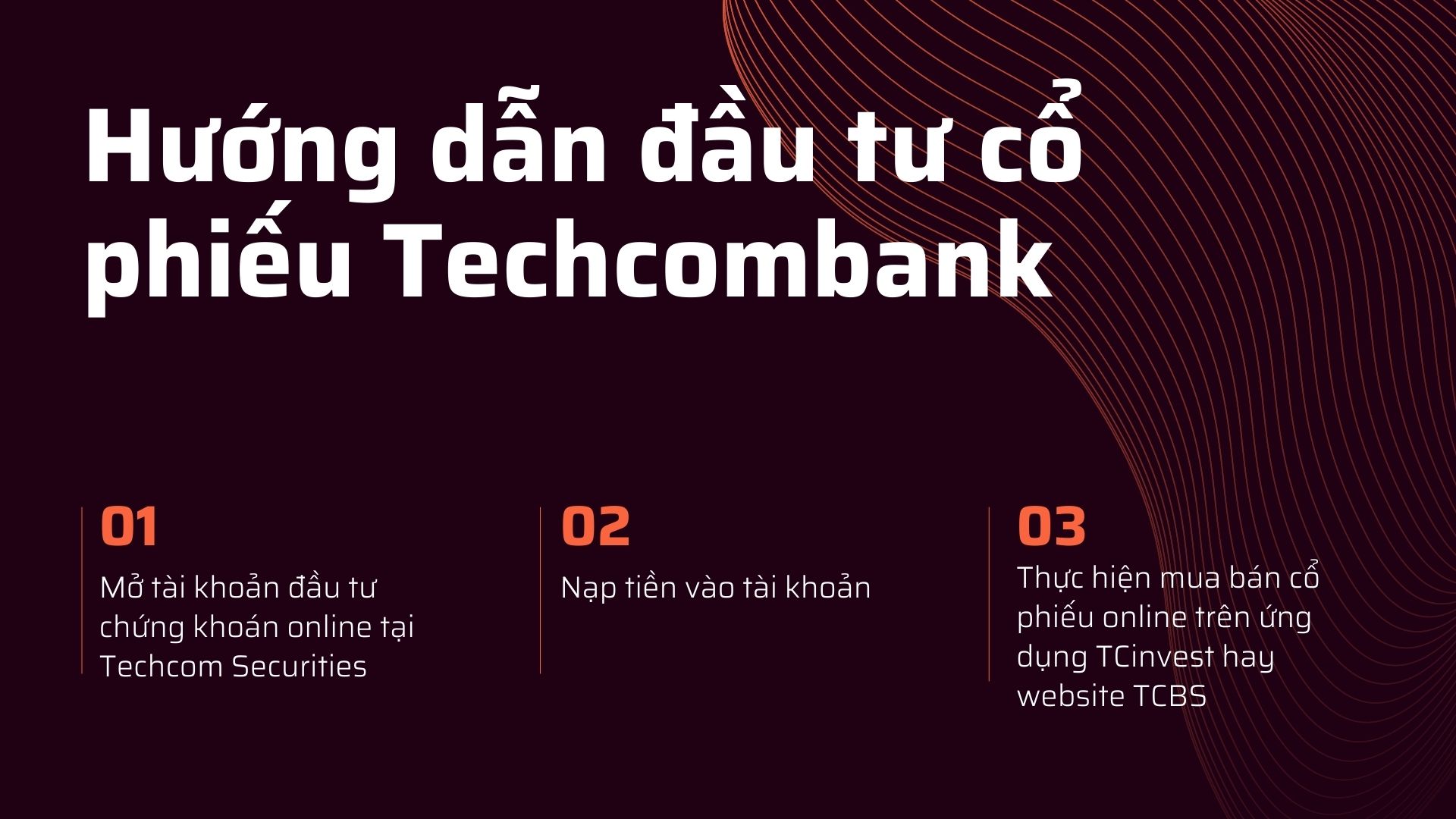 Hướng dẫn đầu tư cổ phiếu Techcombank