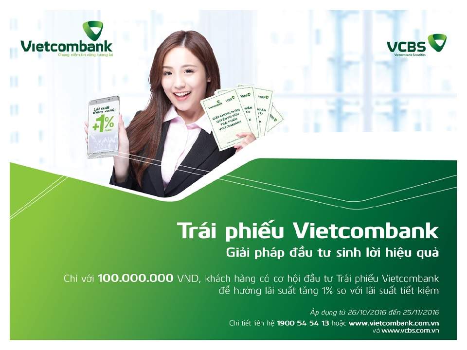 trái phiếu Vietcombank